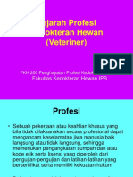 Sejarah Profesi Kedokteran Hewan (Veteriner)