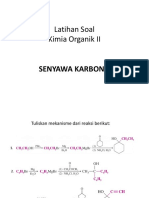 Latihan Soal Senyawa Karbonil