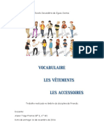 Les Vetements Et Les Accessoires PDF