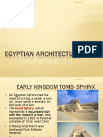 Egyptian Architecture 25.09.17