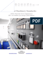 Industrial Machinery Standards:: NFPA 79 For The US in Comparison To IEC / EN 60204-1 For Europe (2016 Edition)