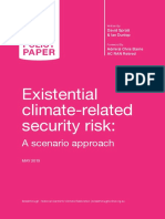 Existential climate-related security risk