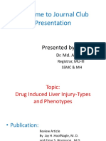 Welcome To Journal Club Presentation: Presented by