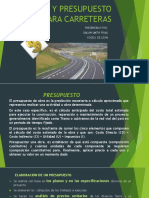 Presupuesto de Carreteras