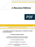 A Gestão Dos Recursos Hídricos (1)