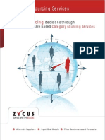 Zycus Category Sourcing Services