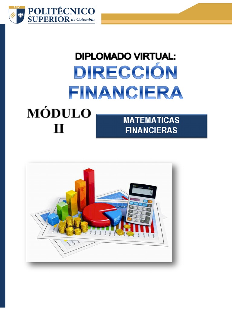 Matemáticas Financieras en Diplomado Virtual | PDF | Tasas de interés ...