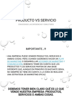 2 - 3 Producto Vs Servicio