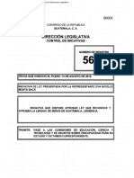 Iniciativas Ley Que Reconoce y Aprueba La Lengua de Señas de Guatemala