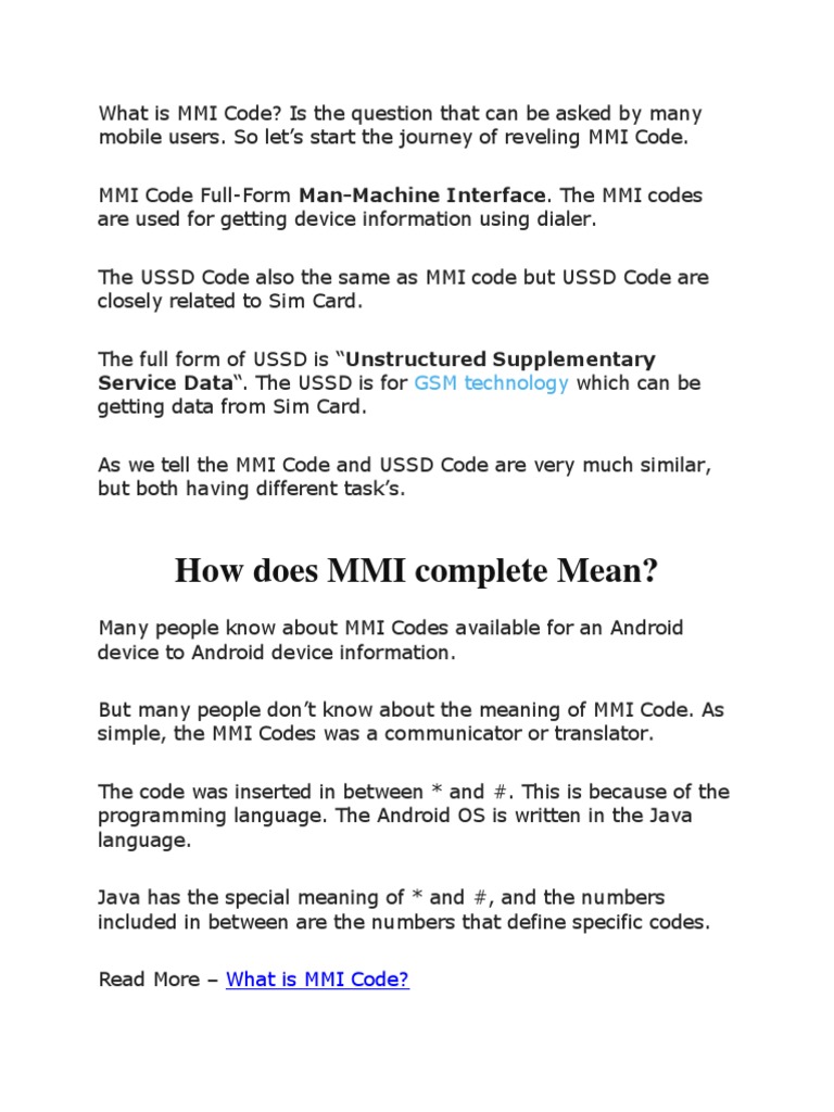 what-is-mmi-code-pdf