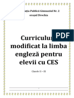 Curriculum Modificat