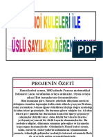 Hanoi̇ Kuleleri̇ İle Üslü Sayilari Öğreni̇yorum Son