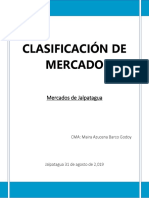 Clasificación de Mercado