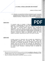 SOUZA JR., Politecnia e Onilateralidade em Marx PDF