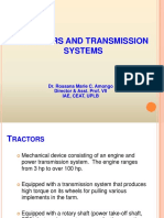 Tractors and Transmission Systems: Dr. Rossana Marie C. Amongo Director & Asst. Prof. VII Iae, Ceat, Uplb
