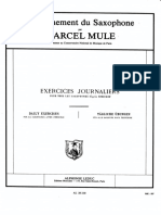 M.mule Exercices Journaliers
