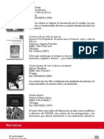 Catalogo Narrativa