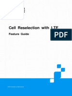 ZTE UMTS Cell Reselection With LTE Feature Guide