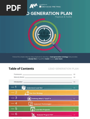 ANA Lead Generation Playbook