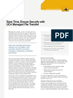 Save Time, Ensure Security With UC4 Managed File Transfer: Benefits