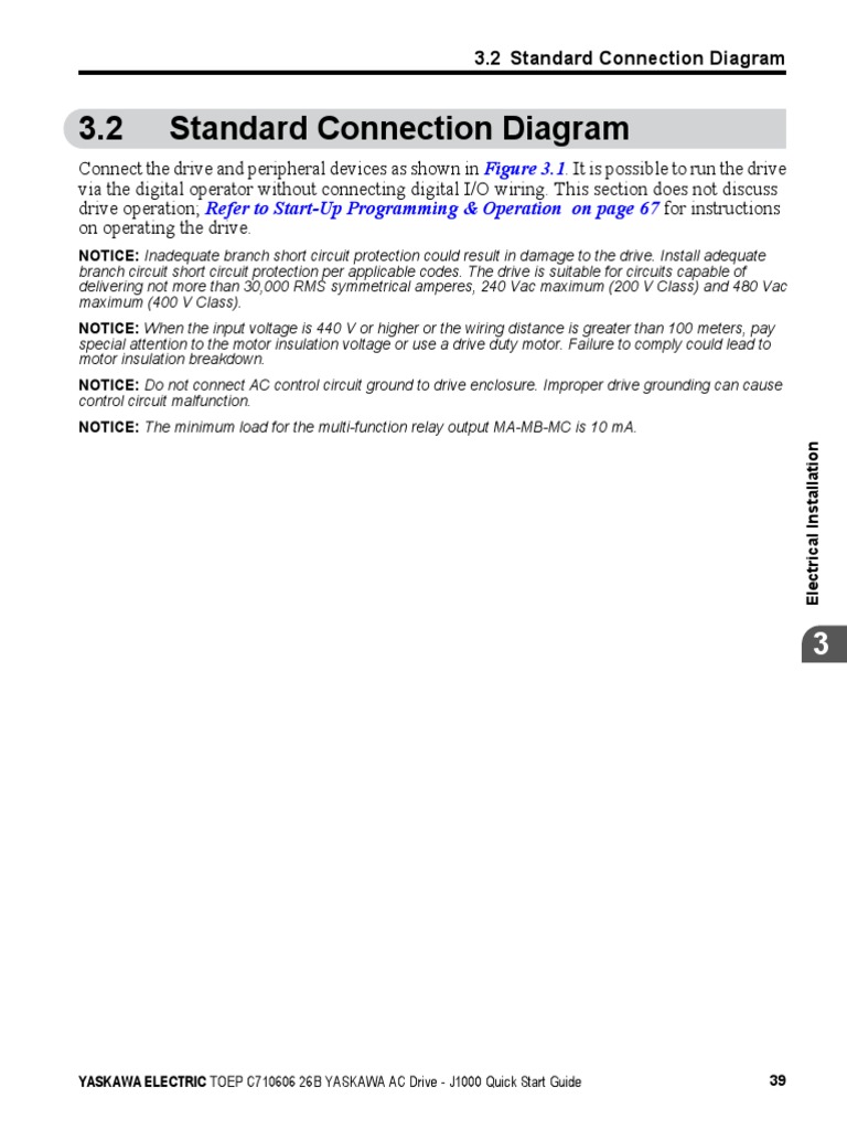 Manual J1000 | PDF | Power Supply | Electric Motor