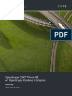 OpenScape DECT Phone S5 On OpenScape Cordless Enterprise User Guide