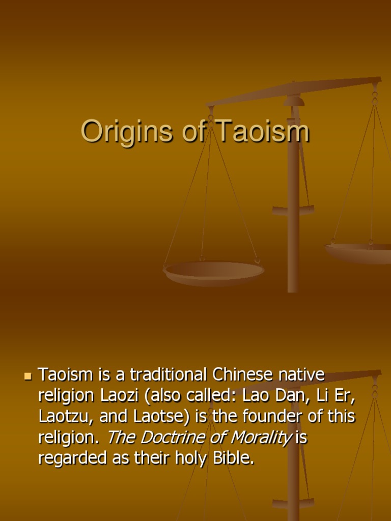 Origins and Key Beliefs of Taoism | PDF | Laozi | Tao