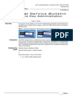 16-026885-01 Technical Service Bulletin Hardware Key Administration PDF