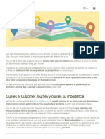 Customer Journey Map - Qué Es y Cómo Crear Uno