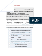 2fb94 - The Simple Past Tense, Activity