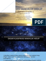 Klasifikasi Makhluk Hidup