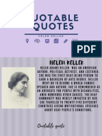 Quotable Quotes: Helen Keller