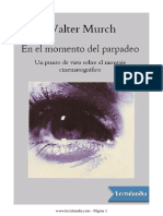 En El Momento Del Parpadeo - Walter Murch