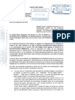 Carta Notarial A La Municipalidad de La Victoria