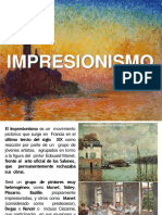 Expo Impresionismo Historia de La Plastica