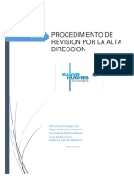 Procedimiento de La Revision Por La Alta Direccion