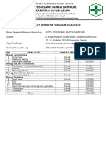 Daftar Alat Kesehatan Yang Akan Dikalibrasi