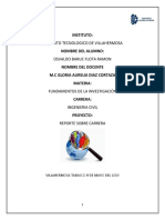 Reporte sobre la Topografía en