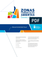 Manual de identidad visual de Zonas Comerciales Abiertas de Canarias