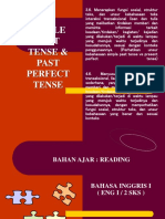 Simple Past Tense & Past Perfect Tense