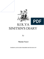 Kolyas Diary Nosov