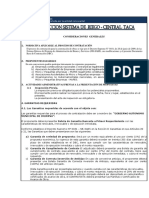 Construcción sistema riego Taca-Irupana