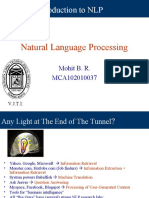 Introduction To NLP: Natural Language Processing