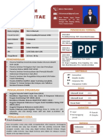 Contoh Curriculum Vitae