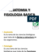 Anatomia y Fisiologia Basica