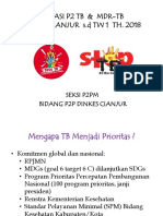 Situasi P2TB Dan MDR-TB Di Kab. Cianjur S.D TW 1 2018