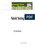 Teknik Testing PL