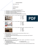 Soal Elemen Utama Interior