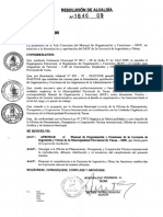PLAN - 1957 - Manual de Organización y Funciones (MOF) de La Gerencia de Ingeniería y Obras de La Municipalidad Provincial de Tacna - 2010