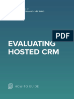 ANA Evaluating Hosted CRM